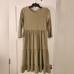 Reborn Dress in Olive Green
